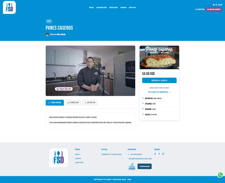 Portada del proyecto Fit Sano y Delicioso
